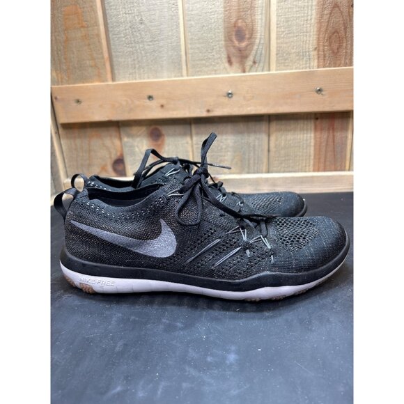 Nike Free TR Focus Flyknit Black Running Shoes Women’s US 7.5 Lightweight - Picture 1 of 9